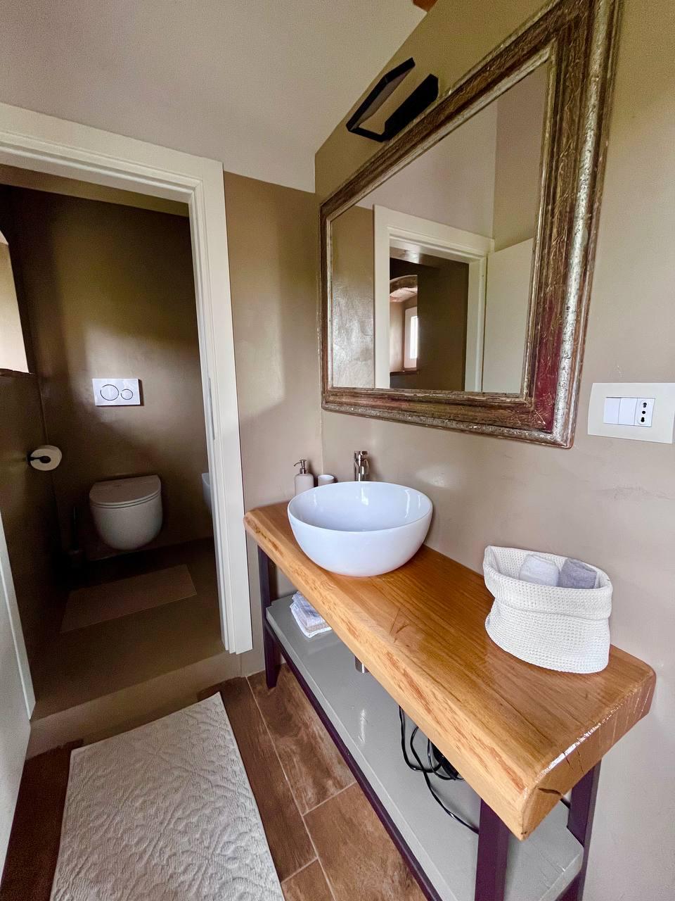 Bagno privato della camera Tortora del Matana B&B