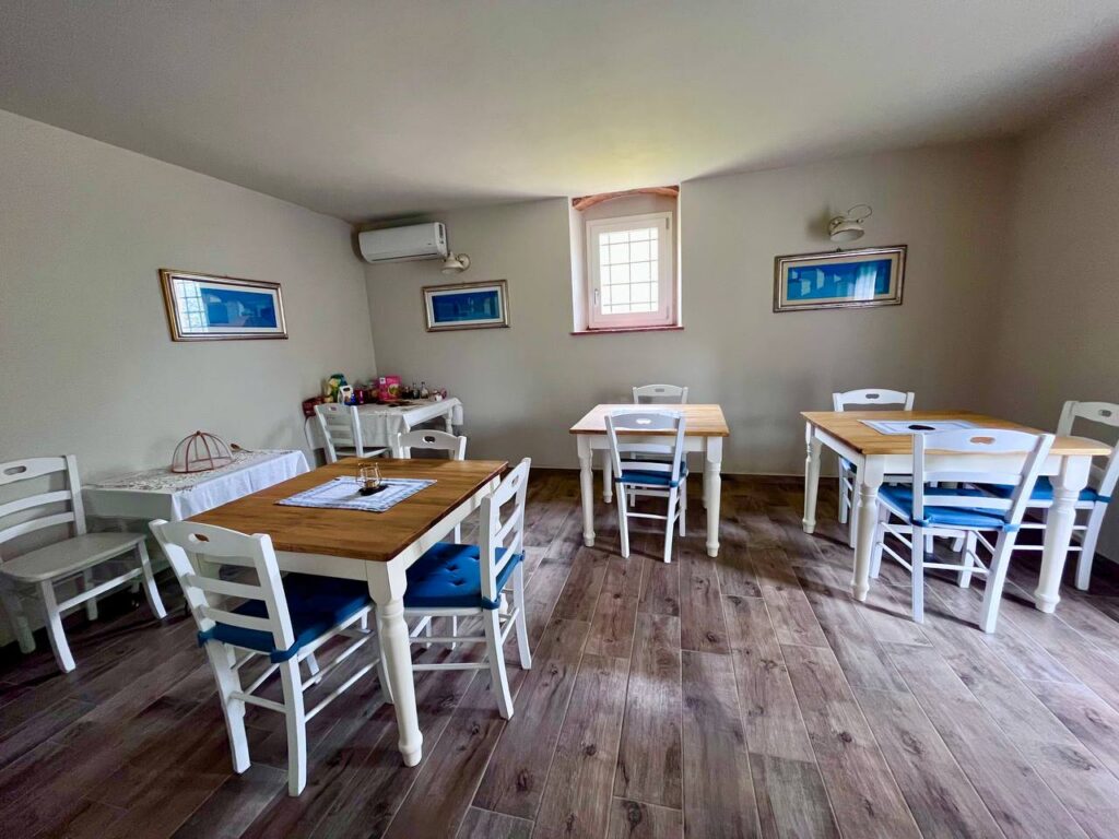 la sala della colazione invernale